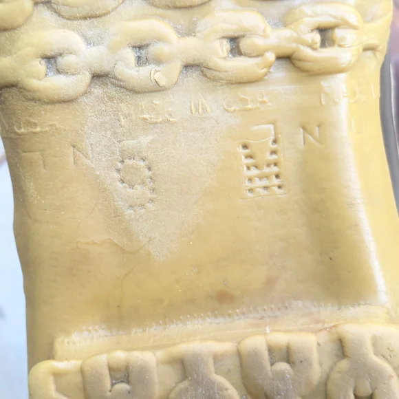 L.L. Bean Duck Boots Men 9 M Btown Leather Rubber - Picture 12 of 16